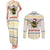 Oh Christmas Bee Bee Christmas Couples Matching Tank Maxi Dress and Long Sleeve Button Shirt Xmas Holiday Patterns - Wonder Print Shop