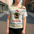 Oh Christmas Bee Bee Christmas Cross Shoulder Shirt Xmas Holiday Patterns - Wonder Print Shop
