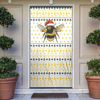 Oh Christmas Bee Bee Christmas Door Cover Xmas Holiday Patterns - Wonder Print Shop