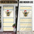 Oh Christmas Bee Bee Christmas Door Cover Xmas Holiday Patterns - Wonder Print Shop