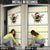 Oh Christmas Bee Bee Christmas Door Cover Xmas Holiday Patterns - Wonder Print Shop