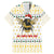 Oh Christmas Bee Bee Christmas Family Matching Mermaid Dress and Hawaiian Shirt Xmas Holiday Patterns - Wonder Print Shop