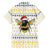 Oh Christmas Bee Bee Christmas Family Matching Off The Shoulder Long Sleeve Dress and Hawaiian Shirt Xmas Holiday Patterns - Wonder Print Shop