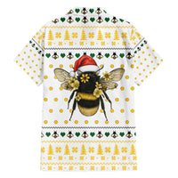 Oh Christmas Bee Bee Christmas Family Matching Summer Maxi Dress and Hawaiian Shirt Xmas Holiday Patterns - Wonder Print Shop