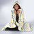 Oh Christmas Bee Bee Christmas Hooded Blanket Xmas Holiday Patterns - Wonder Print Shop