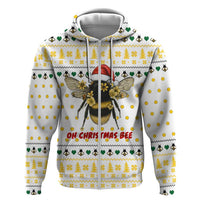 Oh Christmas Bee Bee Christmas Hoodie Xmas Holiday Patterns - Wonder Print Shop
