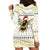 Oh Christmas Bee Bee Christmas Hoodie Dress Xmas Holiday Patterns - Wonder Print Shop