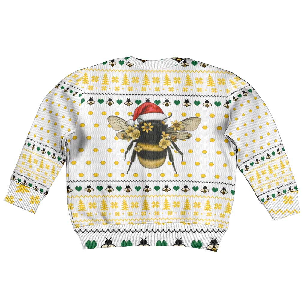 Oh Christmas Bee Bee Christmas Kid Ugly Christmas Sweater Xmas Holiday Patterns - Wonder Print Shop