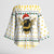 Oh Christmas Bee Bee Christmas Kimono Sleeve Blouse Xmas Holiday Patterns - Wonder Print Shop