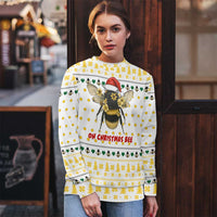 Oh Christmas Bee Bee Christmas Ugly Christmas Sweater Xmas Holiday Patterns - Wonder Print Shop