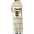 Oh Christmas Bee Bee Christmas Off Shoulder Maxi Dress Xmas Holiday Patterns - Wonder Print Shop