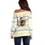 Oh Christmas Bee Bee Christmas Off Shoulder Sweater Xmas Holiday Patterns - Wonder Print Shop