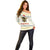 Oh Christmas Bee Bee Christmas Off Shoulder Sweater Xmas Holiday Patterns - Wonder Print Shop