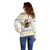 Oh Christmas Bee Bee Christmas Off Shoulder Sweater Xmas Holiday Patterns - Wonder Print Shop