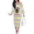Oh Christmas Bee Bee Christmas Off The Shoulder Long Sleeve Dress Xmas Holiday Patterns - Wonder Print Shop