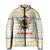 Oh Christmas Bee Bee Christmas Padded Jacket Xmas Holiday Patterns - Wonder Print Shop
