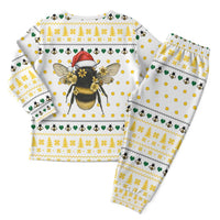 Oh Christmas Bee Bee Christmas Pajama Set Xmas Holiday Patterns - Wonder Print Shop