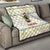 Oh Christmas Bee Bee Christmas Quilt Xmas Holiday Patterns - Wonder Print Shop