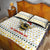 Oh Christmas Bee Bee Christmas Quilt Bed Set Xmas Holiday Patterns - Wonder Print Shop