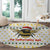 Oh Christmas Bee Bee Christmas Round Carpet Xmas Holiday Patterns - Wonder Print Shop