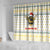 Oh Christmas Bee Bee Christmas Shower Curtain Xmas Holiday Patterns - Wonder Print Shop