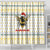 Oh Christmas Bee Bee Christmas Shower Curtain Xmas Holiday Patterns - Wonder Print Shop