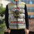Oh Christmas Bee Bee Christmas Sleeveless Puffer Jacket Xmas Holiday Patterns - Wonder Print Shop