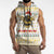 Oh Christmas Bee Bee Christmas Sleeveless Zip Hoodie Xmas Holiday Patterns - Wonder Print Shop