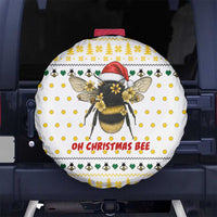 Oh Christmas Bee Bee Christmas Spare Tire Cover Xmas Holiday Patterns - Wonder Print Shop
