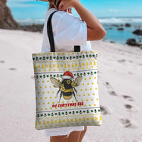 Oh Christmas Bee Bee Christmas Tote Bag Xmas Holiday Patterns - Wonder Print Shop