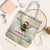 Oh Christmas Bee Bee Christmas Tote Bag Xmas Holiday Patterns - Wonder Print Shop