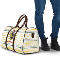 Oh Christmas Bee Bee Christmas Travel Bag Xmas Holiday Patterns - Wonder Print Shop