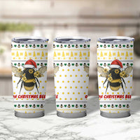 Oh Christmas Bee Bee Christmas Tumbler Cup Xmas Holiday Patterns - Wonder Print Shop