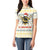 Oh Christmas Bee Bee Christmas Women Polo Shirt Xmas Holiday Patterns - Wonder Print Shop