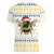Oh Christmas Bee Bee Christmas Women V-Neck T-Shirt Xmas Holiday Patterns - Wonder Print Shop