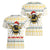 Oh Christmas Bee Bee Christmas Women V-Neck T-Shirt Xmas Holiday Patterns - Wonder Print Shop