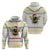 Oh Christmas Bee Bee Christmas Zip Hoodie Xmas Holiday Patterns - Wonder Print Shop