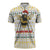 Oh Christmas Bee Bee Christmas Zipper Polo Shirt Xmas Holiday Patterns - Wonder Print Shop