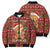 Oh For Fox Sake Christmas Bomber Puffer Jacket Xmas Holiday Patterns - Wonder Print Shop