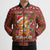 Oh For Fox Sake Christmas Bomber Puffer Jacket Xmas Holiday Patterns - Wonder Print Shop