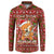 Oh For Fox Sake Christmas Button Sweatshirt Xmas Holiday Patterns - Wonder Print Shop