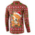Oh For Fox Sake Christmas Button Sweatshirt Xmas Holiday Patterns - Wonder Print Shop