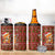 Oh For Fox Sake Christmas 4 in 1 Can Cooler Tumbler Xmas Holiday Patterns - Wonder Print Shop