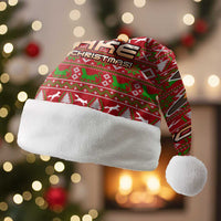 Oh For Fox Sake Christmas Santa Hat Xmas Holiday Patterns - Wonder Print Shop