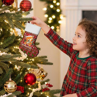 Oh For Fox Sake Christmas Stocking Xmas Holiday Patterns - Wonder Print Shop