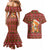 Oh For Fox Sake Christmas Couples Matching Mermaid Dress and Hawaiian Shirt Xmas Holiday Patterns - Wonder Print Shop