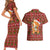 Oh For Fox Sake Christmas Couples Matching Short Sleeve Bodycon Dress and Hawaiian Shirt Xmas Holiday Patterns - Wonder Print Shop