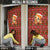 Oh For Fox Sake Christmas Door Cover Xmas Holiday Patterns - Wonder Print Shop