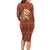 Oh For Fox Sake Christmas Family Matching Long Sleeve Bodycon Dress and Hawaiian Shirt Xmas Holiday Patterns - Wonder Print Shop