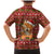 Oh For Fox Sake Christmas Family Matching Mermaid Dress and Hawaiian Shirt Xmas Holiday Patterns - Wonder Print Shop